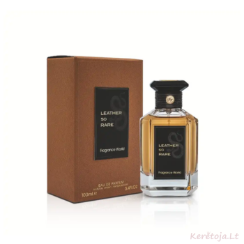 Fragrance World Leather So Rare, 100ml