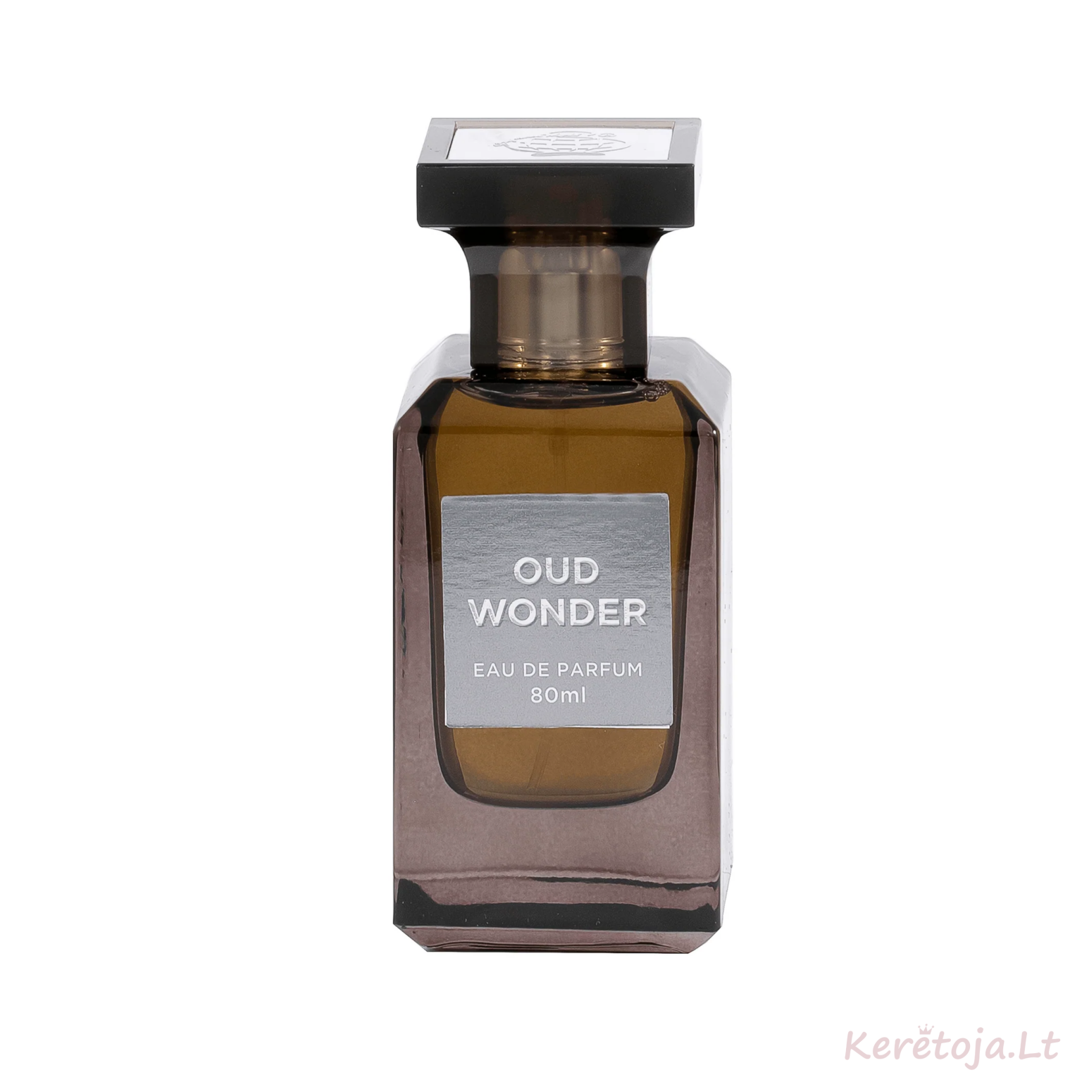 Parfum Oud Wonder By Fragrance World - Eau De Parfum 80ml - Notes Oud, Vanille, Tonka - Mixte
